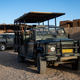 An old Defender is still on duty at the Okahirongo Elephant Lodge.